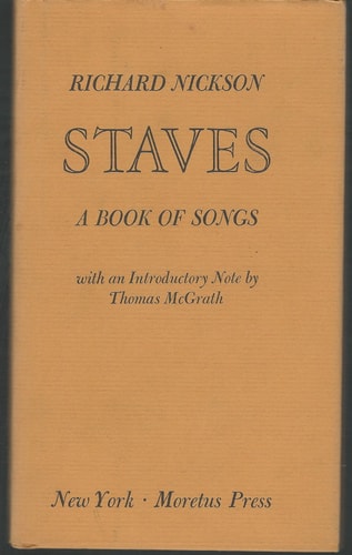 Staves A Book of Songs