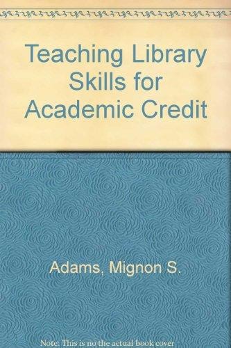 Teaching Library Skills for Academic Credit