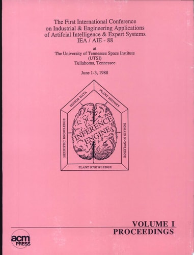 Industrial And Engineering Applications Of Artificial Intelligence And Expert Systems
