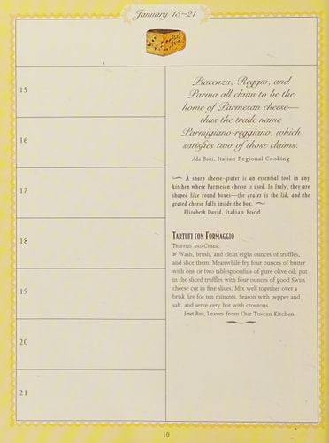 Italian Food Lover's Book of Days