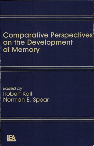 Comparative Perspectives on the Development of Memory