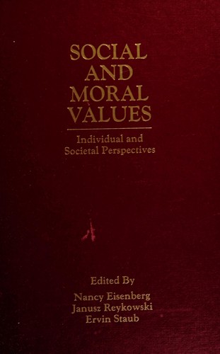 Social and Moral Values: Individual and Societal Perspectives