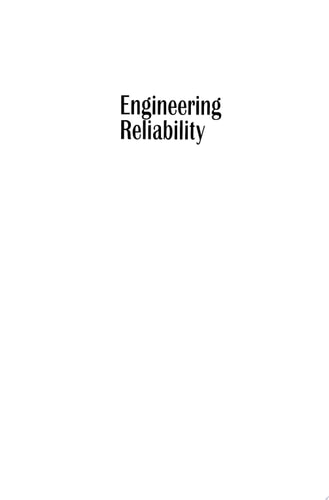 Engineering Reliability
