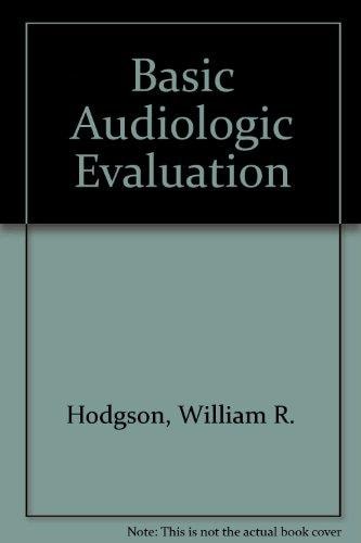 Basic Audiologic Evaluation