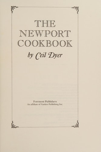 The Newport Cookbook