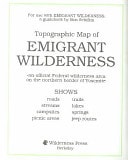 Topographic Map of the Emigrant Wilderness