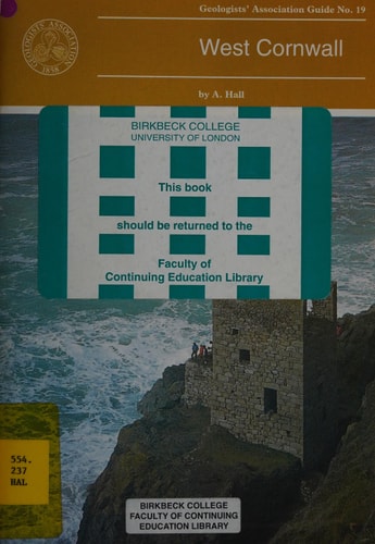West Cornwall (Geologists' Association Guide)