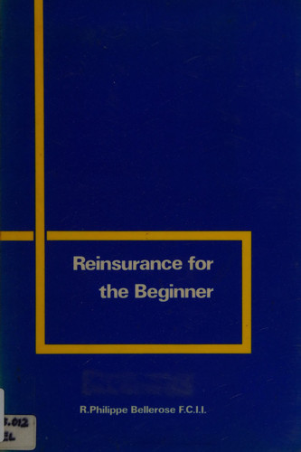Reinsurance for the Beginner (Monument)