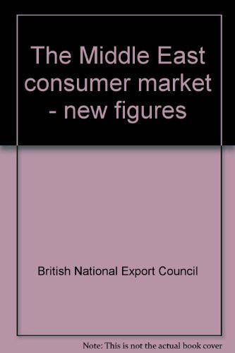 The Middle East Consumer Market--new Figures