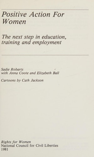 Positive Action for Women: The Next Step