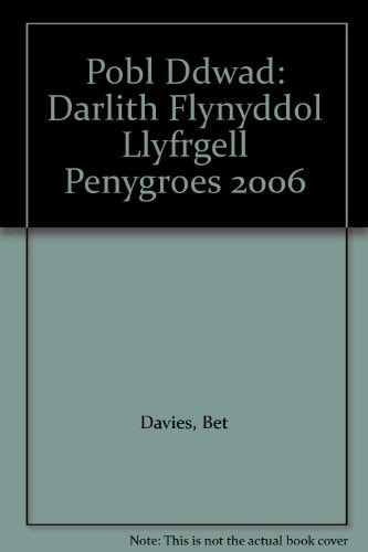 Pobl ddŵad Dyffryn Nantlle