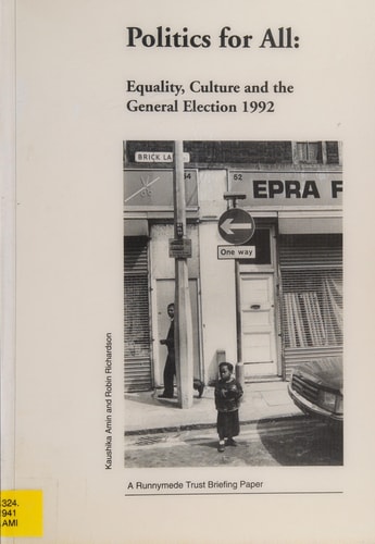 Politics for All Equality, Culture and the General Election 1992