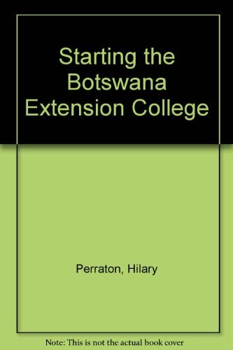 Starting the Botswana Extension College