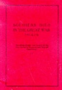 Soldiers Died/Great War Part 21 Bed. Regi