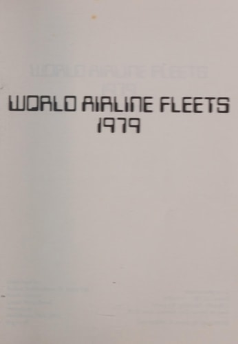 World Airline Fleets 1979