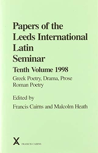 Greek Poetry, Drama, Prose, Roman Poetry