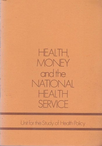 Health Money and the National Health Service