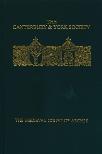 The medieval Court of Arches
