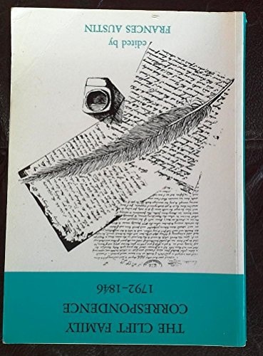 The Clift family correspondence 1792-1846