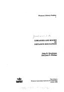 Libraries and books in distance education (Western library studies)