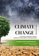 Climate Change Education A Summary of Research Trends, Assessment Instruments and Ways Forward