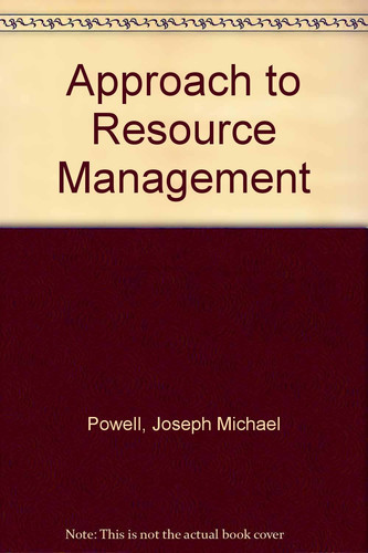 Approaches to Resource Management: an Introduction for Australian Students