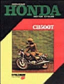 Servicing Honda Motor Cycles, CB500T