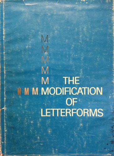 The modification of letterforms