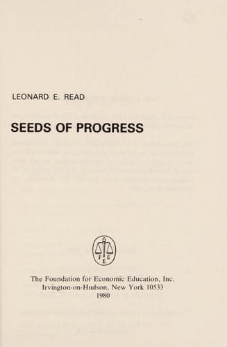 Seeds of Progress