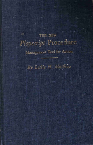 The New Playscript Procedure Management Tool for Action