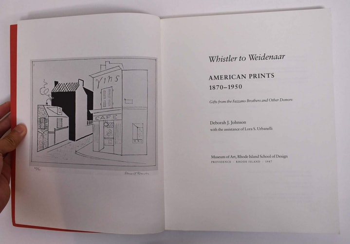 Whistler to Weidenaar: American prints, 1870-1950 : gifts from the Fazzano brothers and other donors