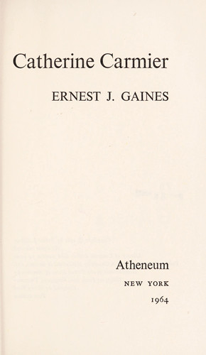 Catherine Carmier