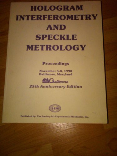 Hologram Interferometry and Speckle Metrology