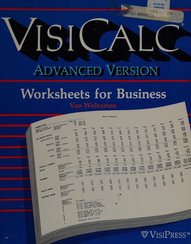 VisiCalc Advanced Version Worksheets for Business