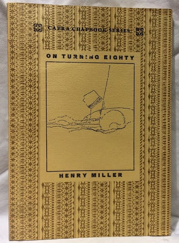 On turning eighty ; Journey to an antique land ; foreword to The angel is my watermark (Yes! Capra chapbook series ; no. 1)