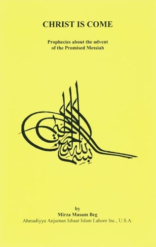 Christ Is Come Prophecies about the Advent of the Promised Messiah