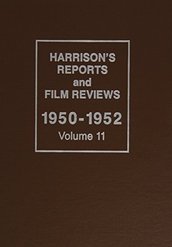 Harrison's Reports and Film Reviews, 1950-1952