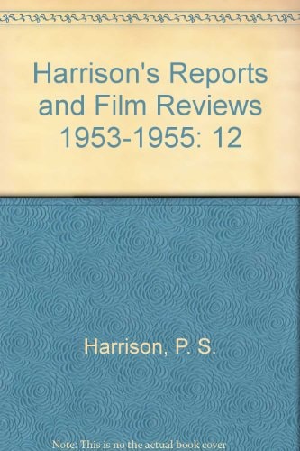 Harrison's Reports and Film Reviews, 1953-1955