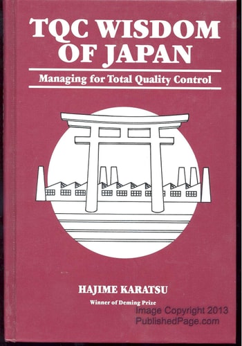 Tqc Wisdom of Japan: Managing for Total Quality Control