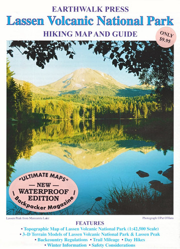 Lassen Volcanic Np Hiking Map