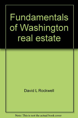 Fundamentals of Washington Real Estate