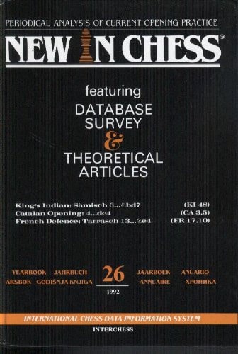 New in Chess Yearbook 26 Supplement to New in Chess Magazine