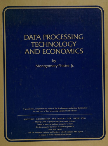 Data processing technology and economics