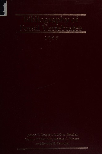 Bibliography of Fossil Vertebrates 1985