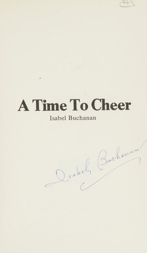 A Time to Cheer
