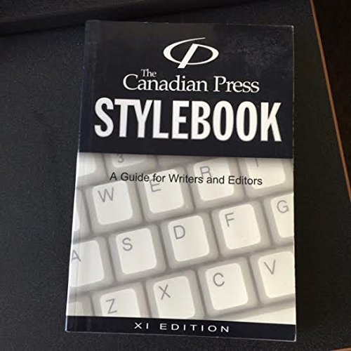 The Canadian Press Stylebook A Guide for Writers and Editors