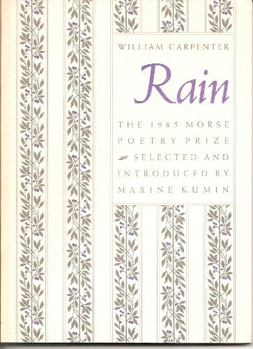 Rain: The 1985 Morse Poetry Prize
