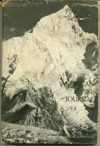 The American Alpine Journal, 1972
