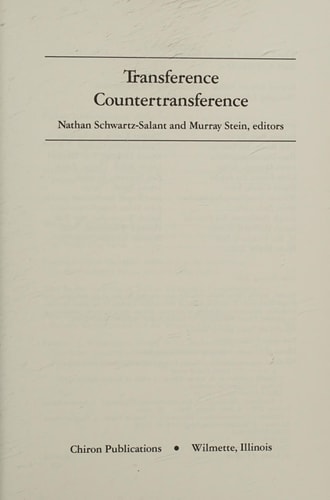 Transference Countertransference