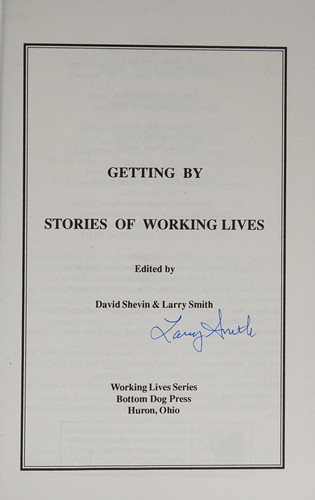 Getting By: Stories of Working Lives